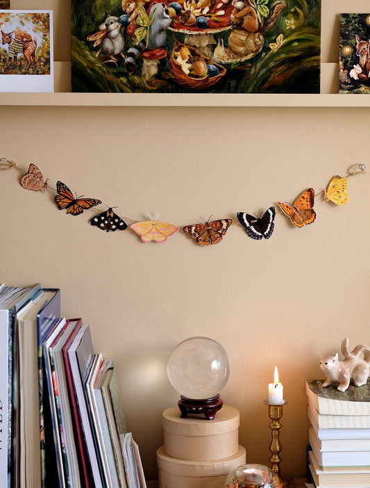 Butterfly Paper Garland | DIY Garland Kit