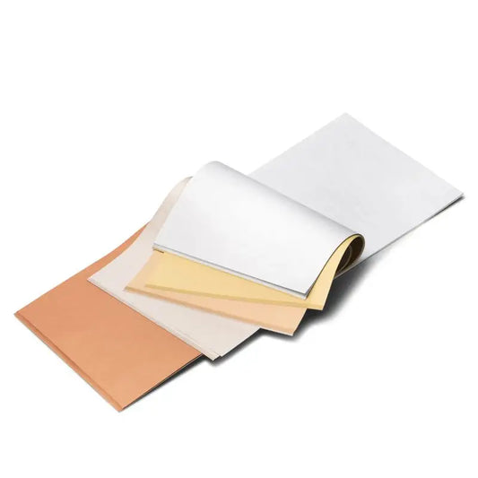 Japanese Silk Paper 6.3" x 6.3" | 240 Sheets in Metallic Colours