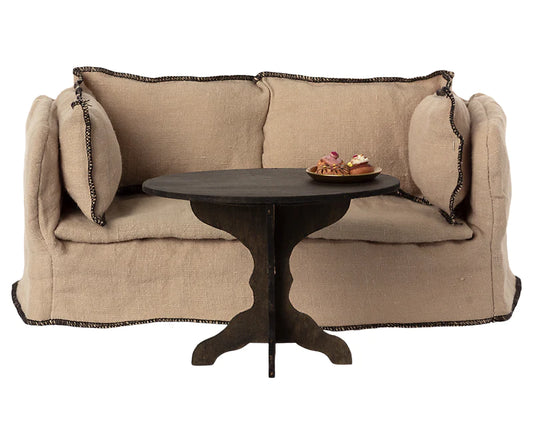 Maileg Coffee Table, Anthracite (Teddy Size)