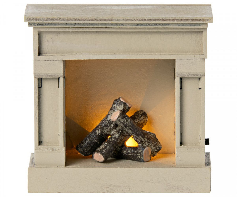 Maileg Fireplace - Off white