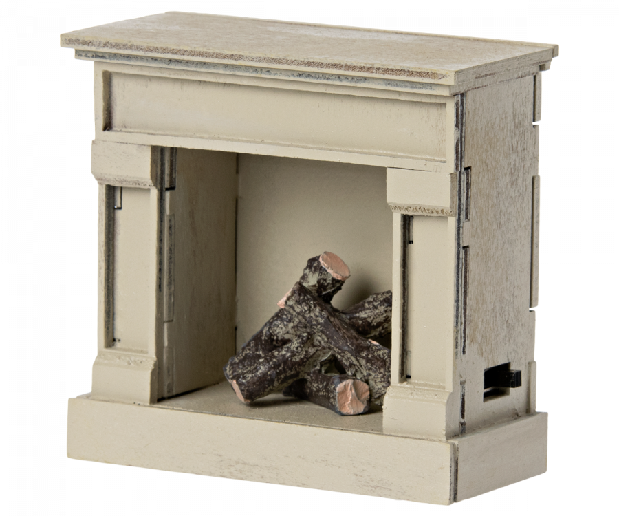 Maileg Fireplace - Off white