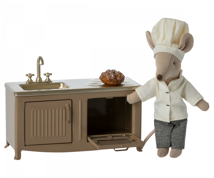 Maileg Kitchen, Mouse - Light brown