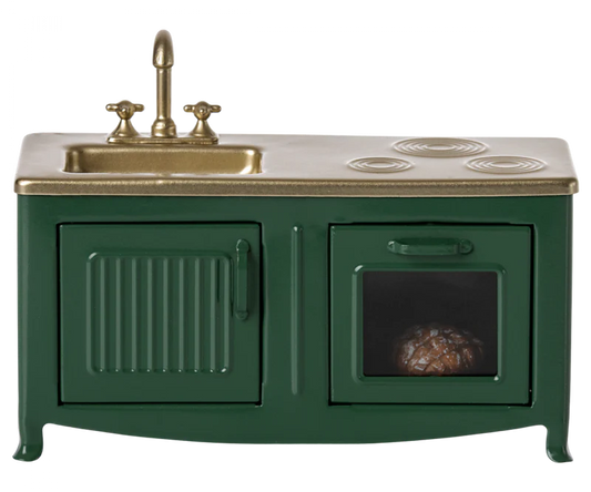 Maileg Kitchen, Mouse - Dark green