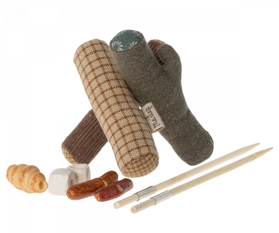 Maileg Bonfire set, mouse