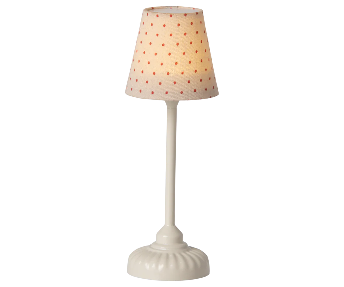 Maileg Vintage floor lamp, Mouse - Sand