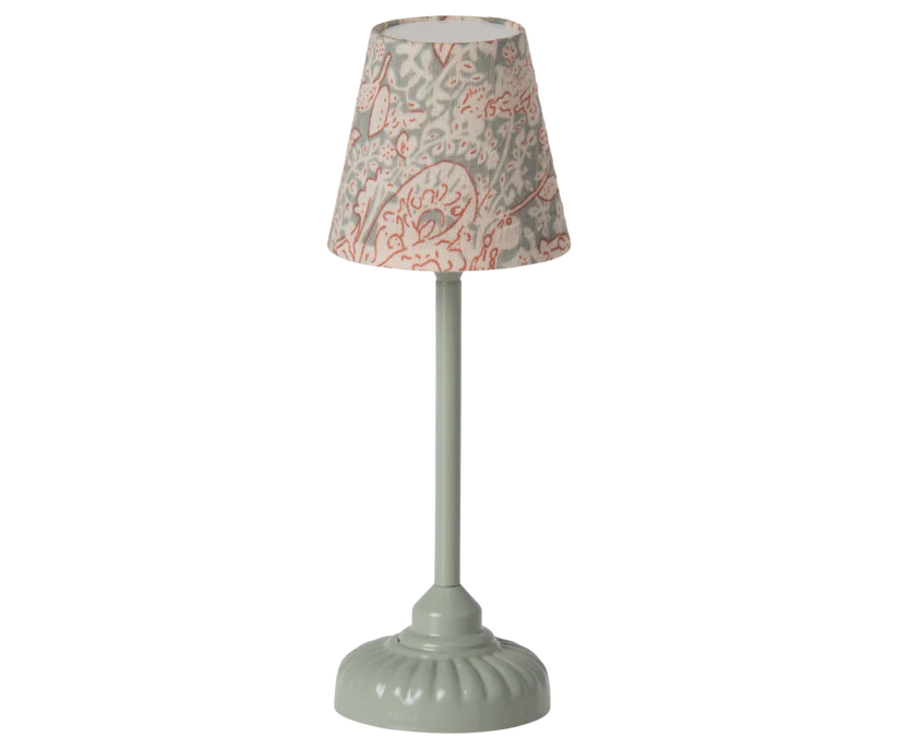 Maileg Vintage floor lamp, Mouse - Mint