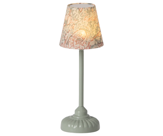 Maileg Vintage floor lamp, Mouse - Mint