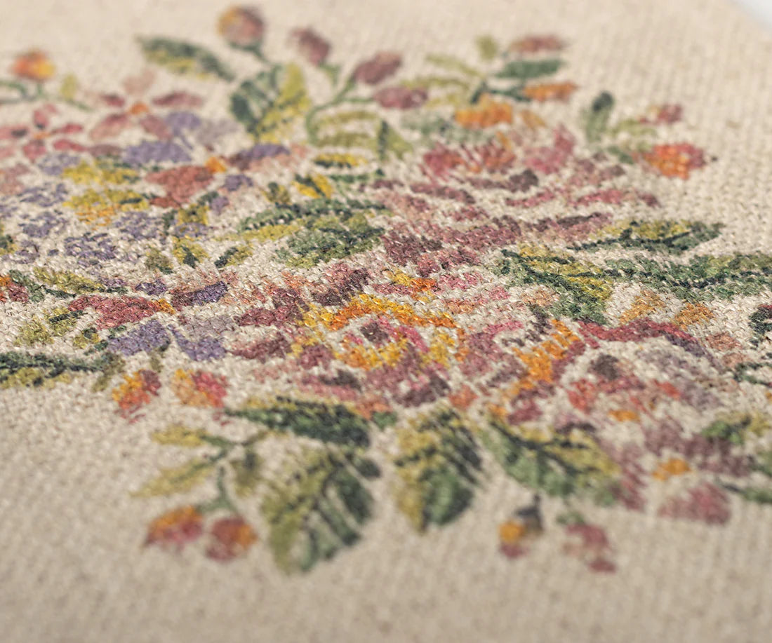 Maileg Rug, Miniature, Large - Flowers