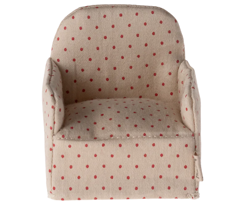 Maileg Chair, Mouse - Dot