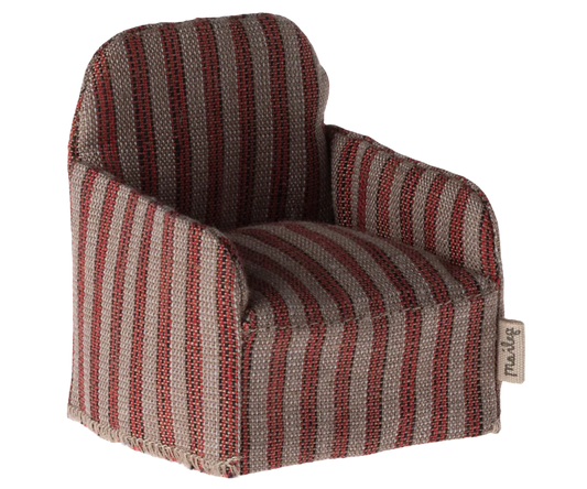 Maileg Chair, Mouse - Stripe