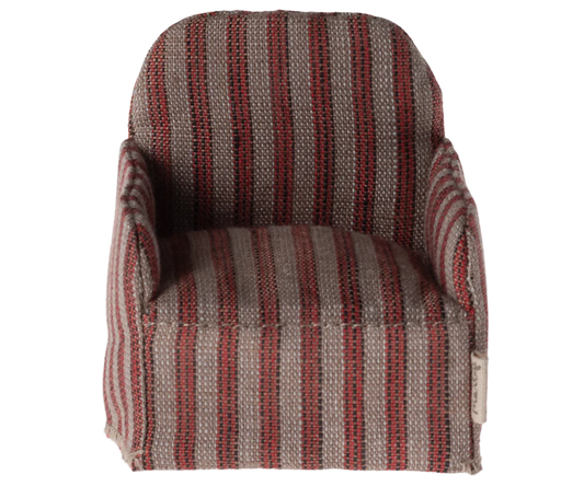 Maileg Chair, Mouse - Stripe