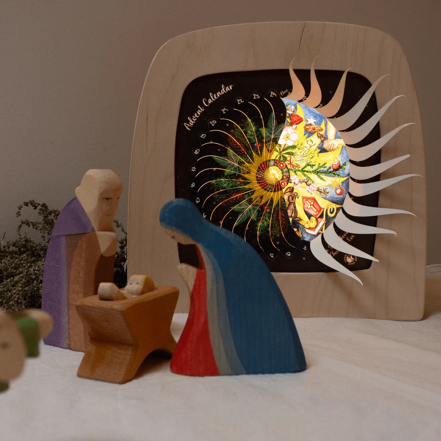 Toverlux |  Advent Calendar Sonne Mond und Erde