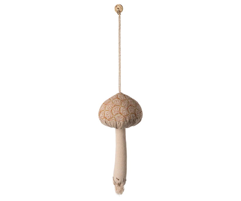 Maileg Mushroom ornament, Winter heart