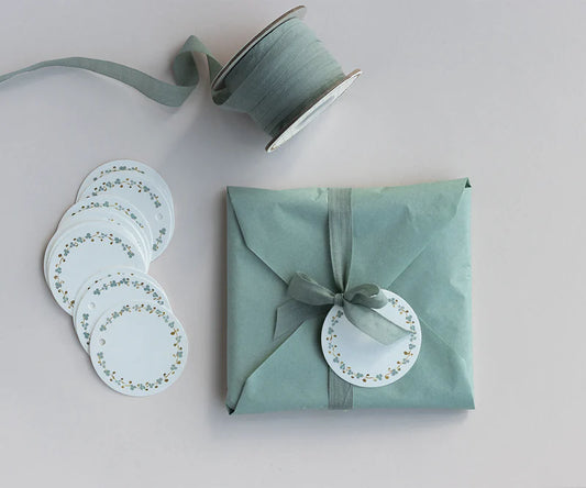 *PRESALE* Maileg Gift tags, Ring of flowers, 15 pcs.