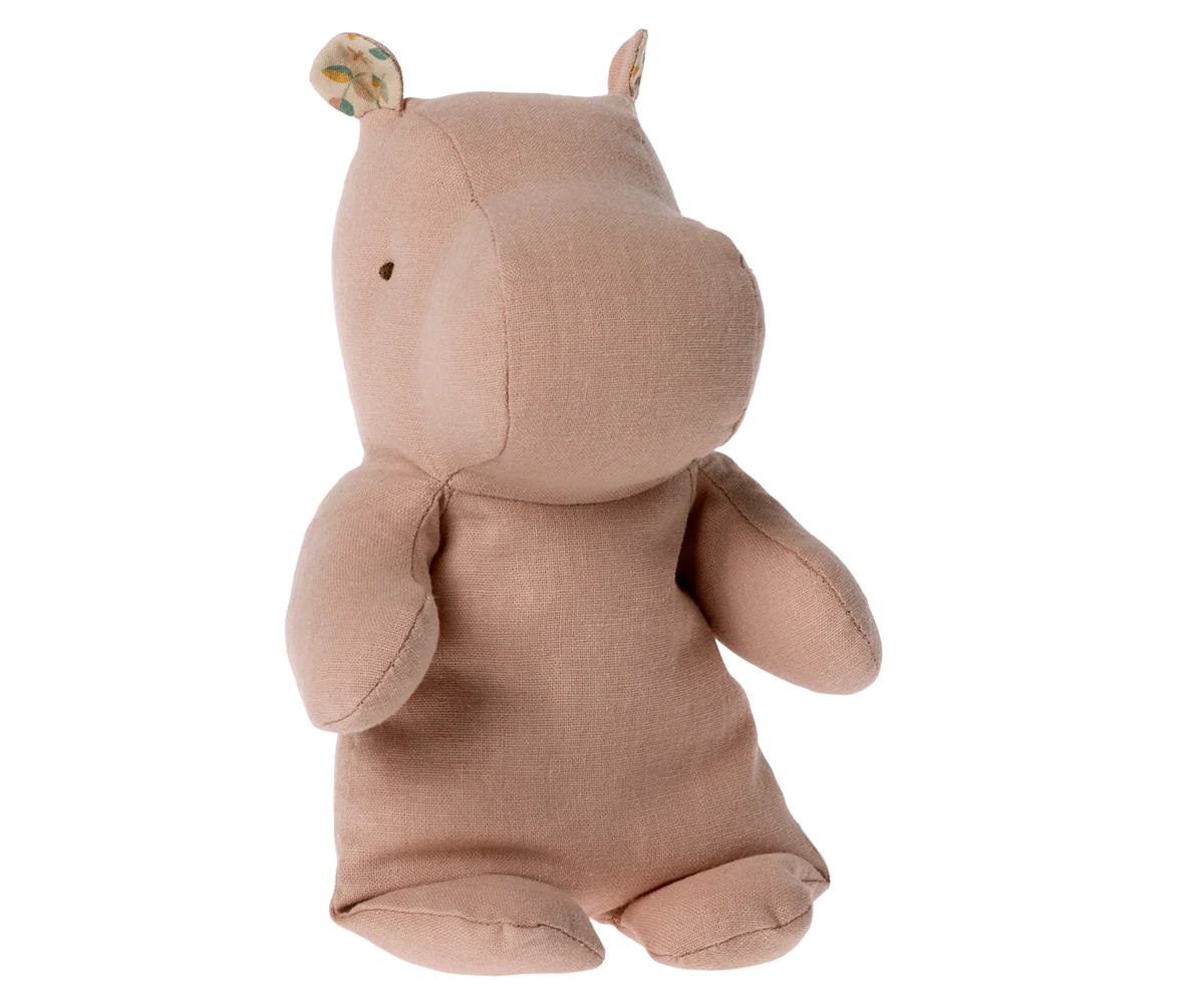Maileg Hippo, Small - Soft Rose
