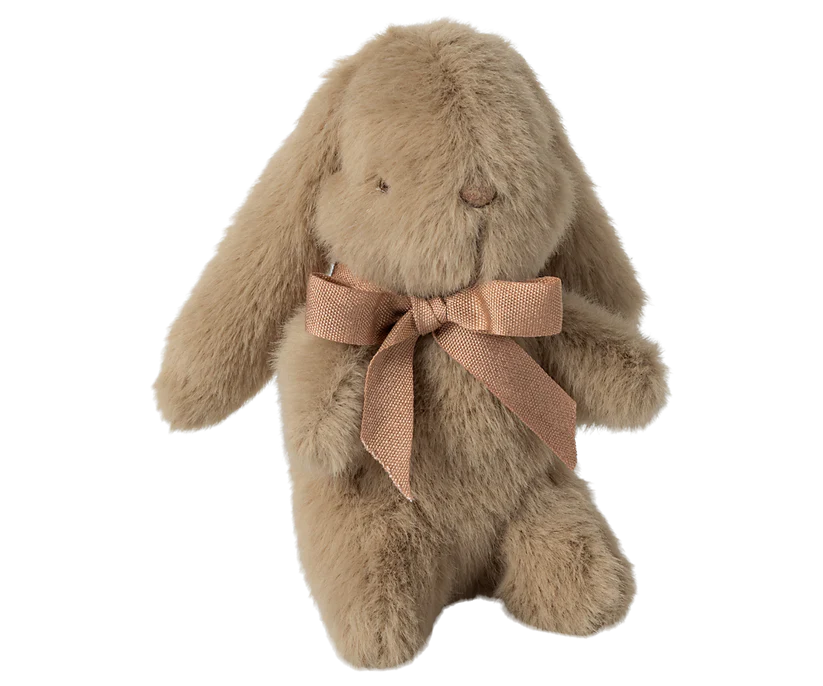 Maileg Bunny plush, Mini - Dusty brown