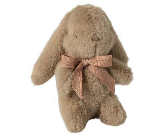 Maileg Bunny plush, Mini - Dusty brown