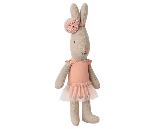 Maileg Rabbit, Micro - Ballet suit and skirt rose