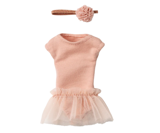 *SPECIAL ORDER* Maileg Ballet suit and skirt rose, Size 1 (Bunny Size)