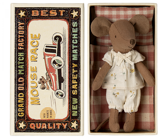 Maileg Big sister mouse in matchbox