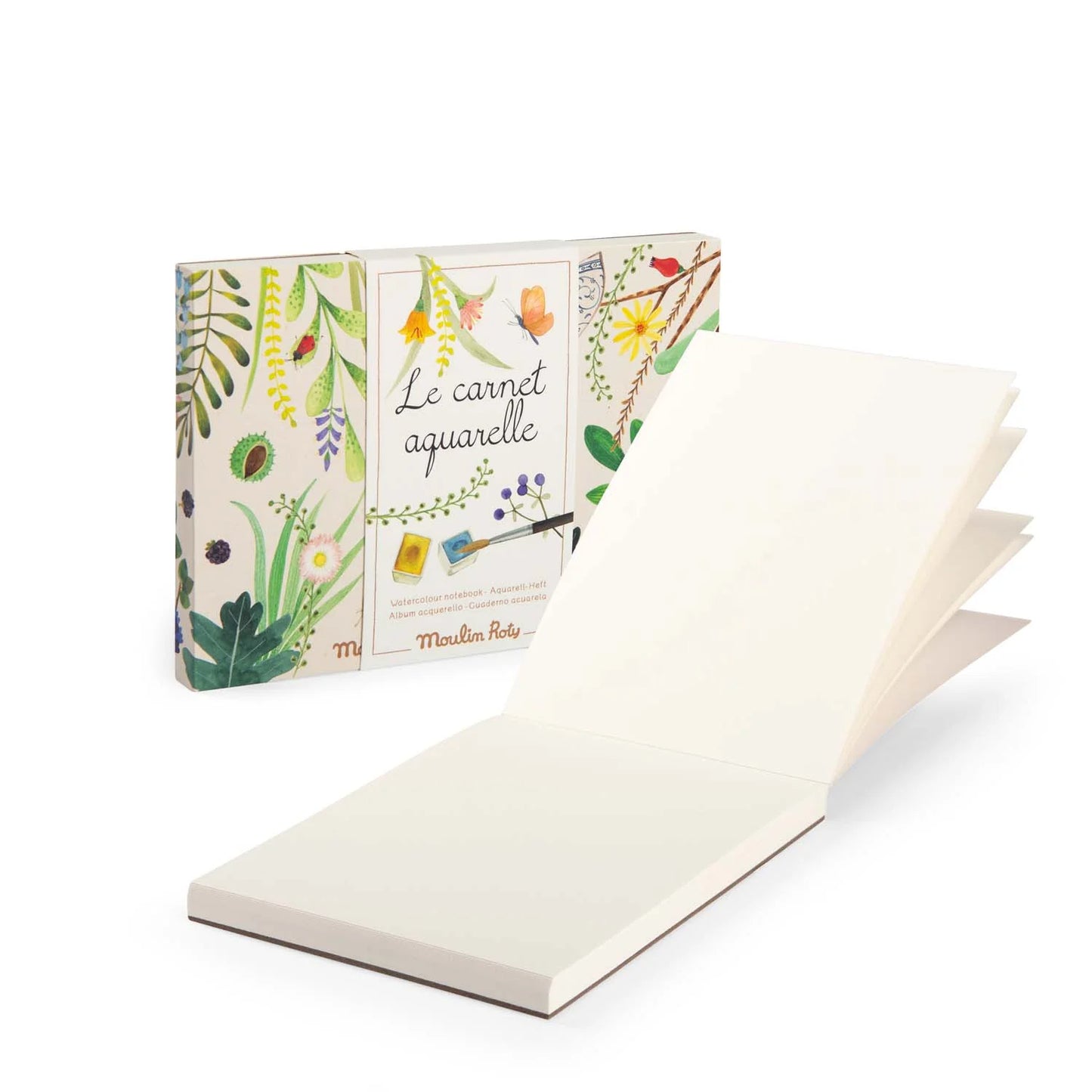 Watercolour Notebook (30 sheets, 300g) | Le Botaniste
