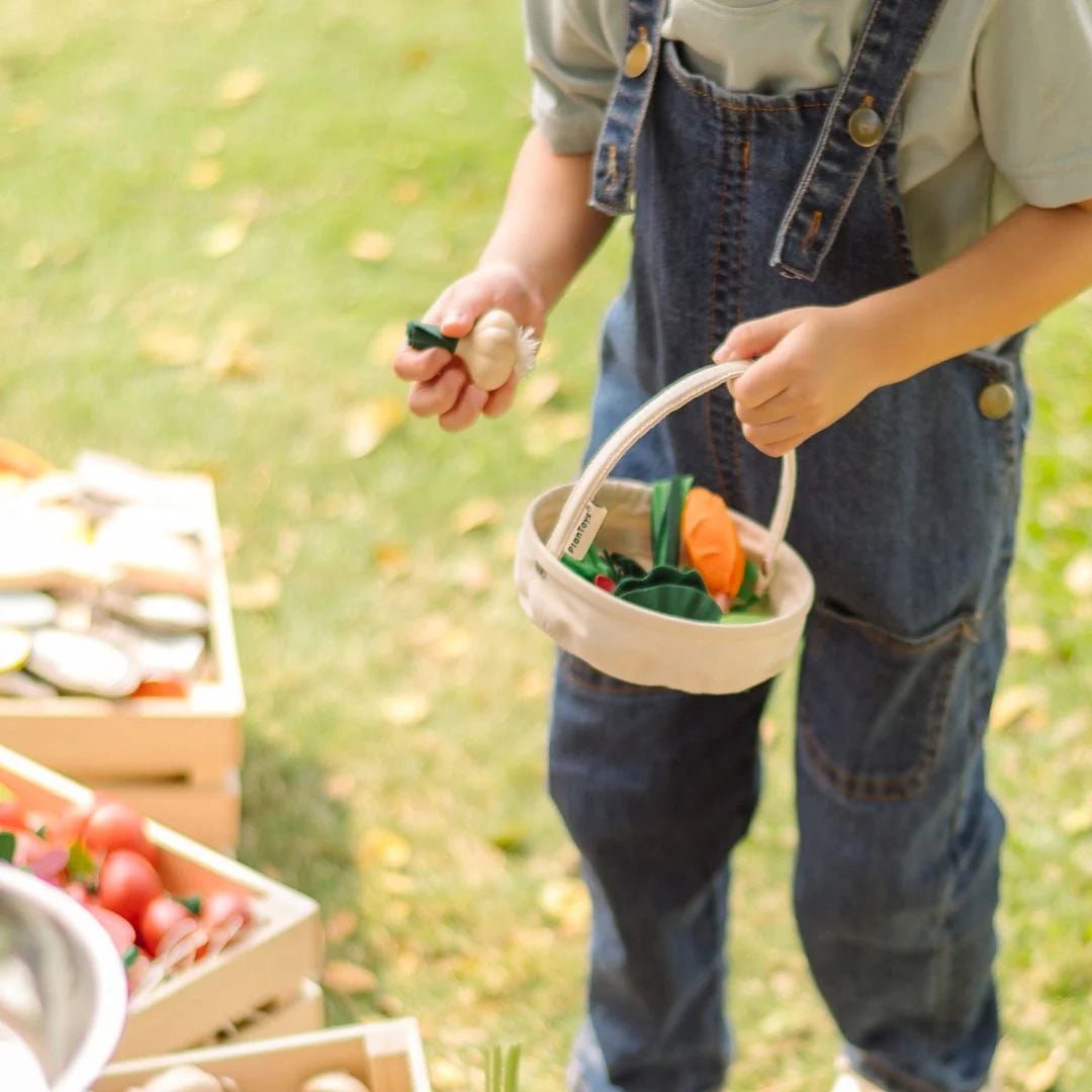PlanToys Fresh Veggie Basket