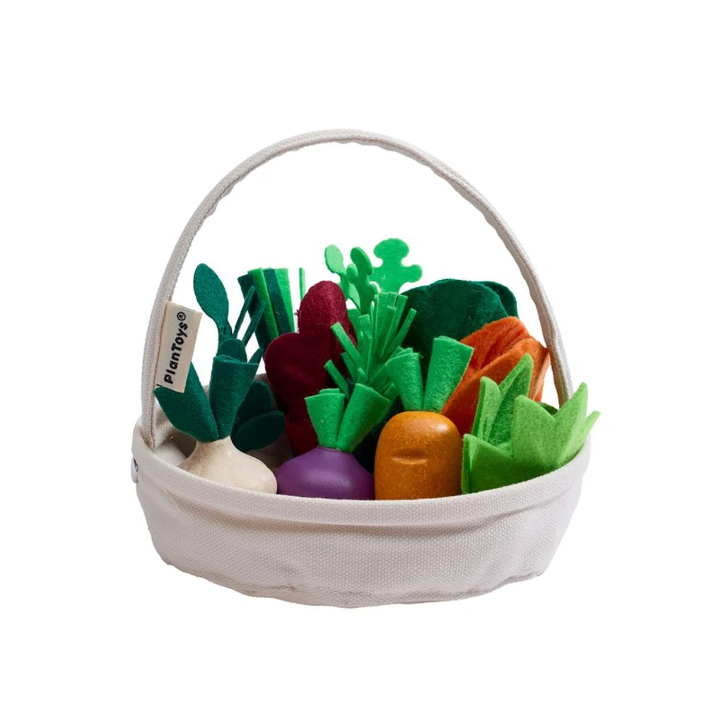 PlanToys Fresh Veggie Basket
