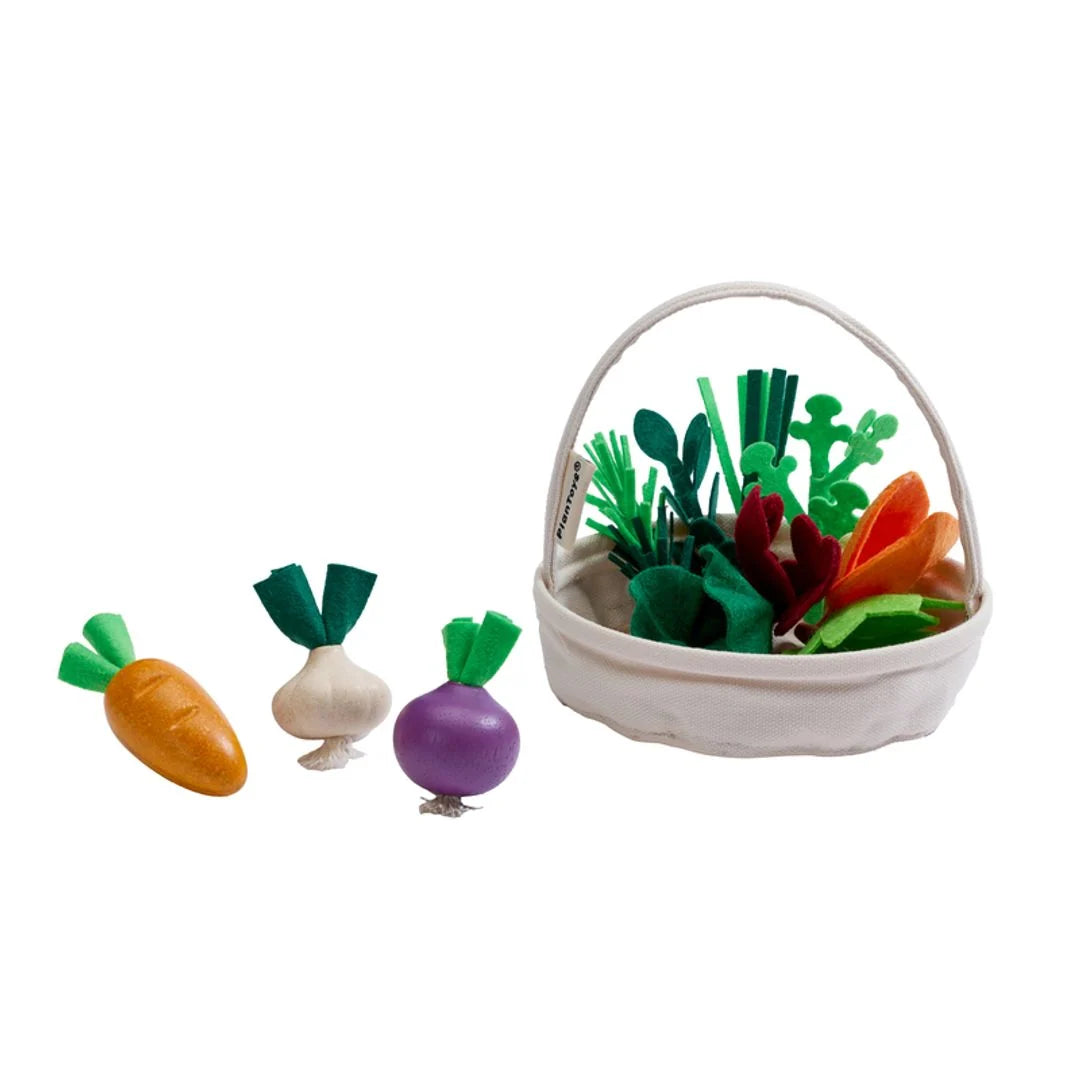 PlanToys Fresh Veggie Basket