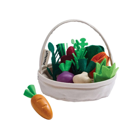 PlanToys Fresh Veggie Basket