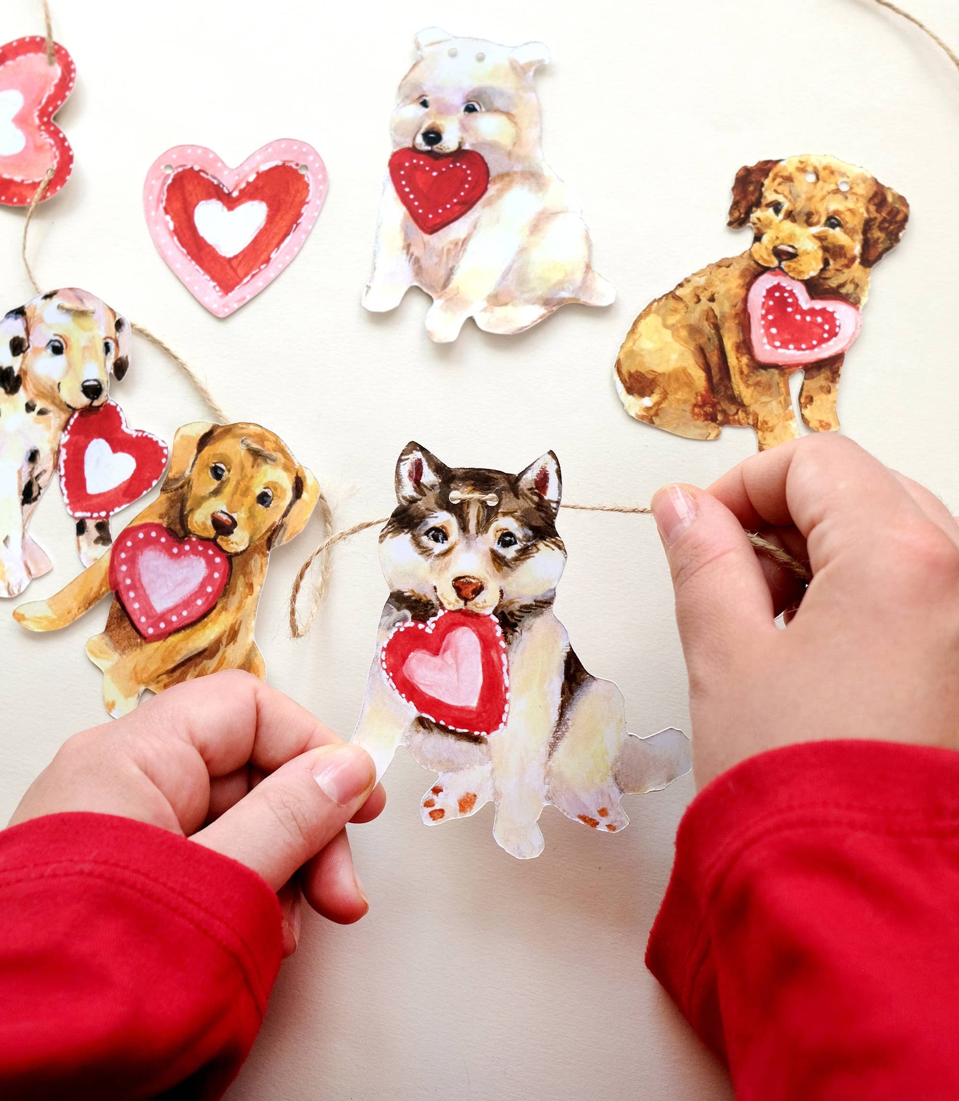 Dogs Paper Garland | DIY Garland Kit