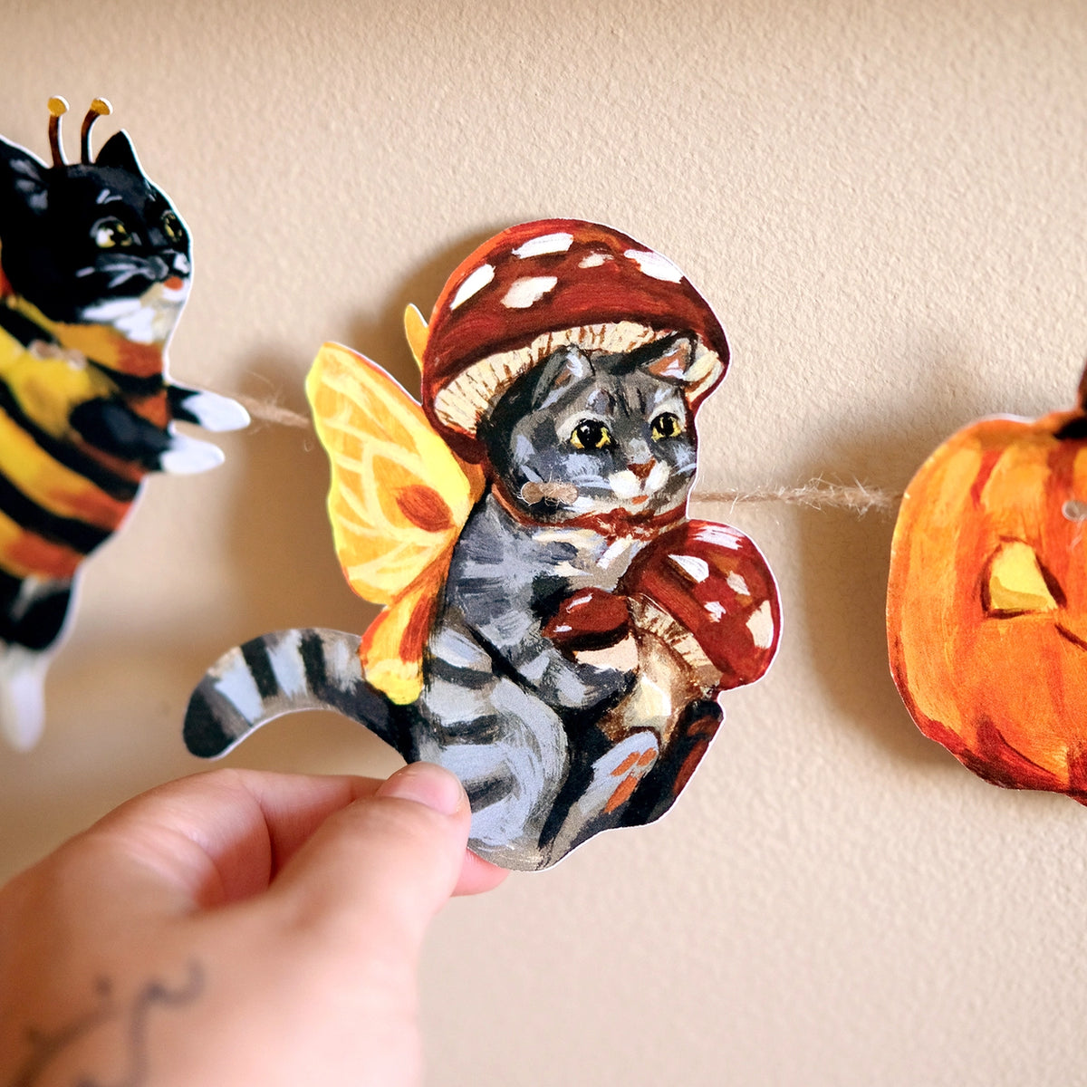 Halloween Paper Garland | DIY Garland Kit