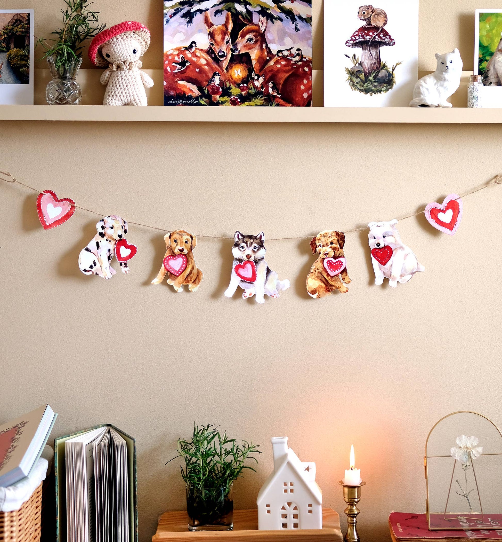 Dogs Paper Garland | DIY Garland Kit