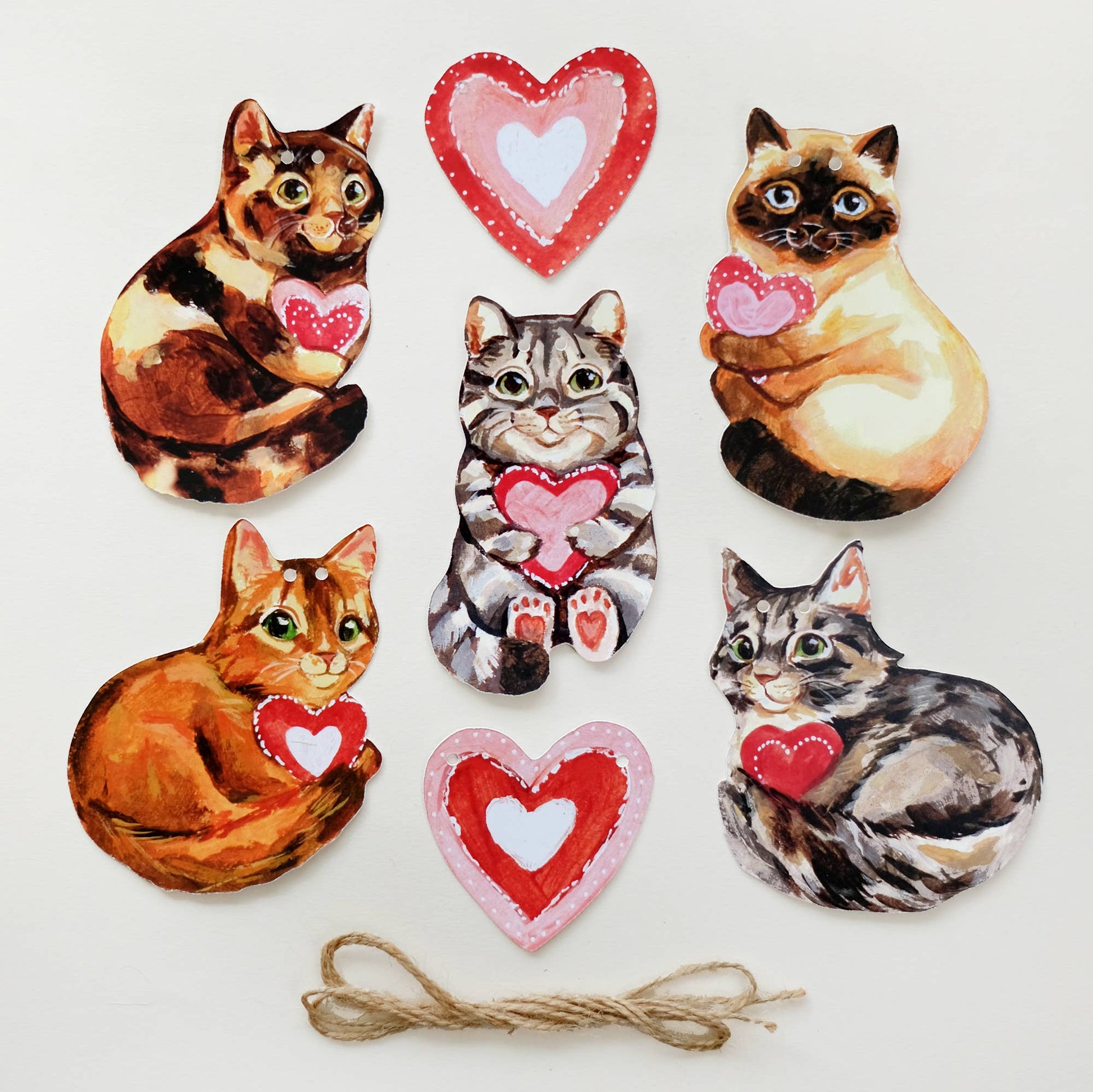 Cats Paper Garland | DIY Garland Kit