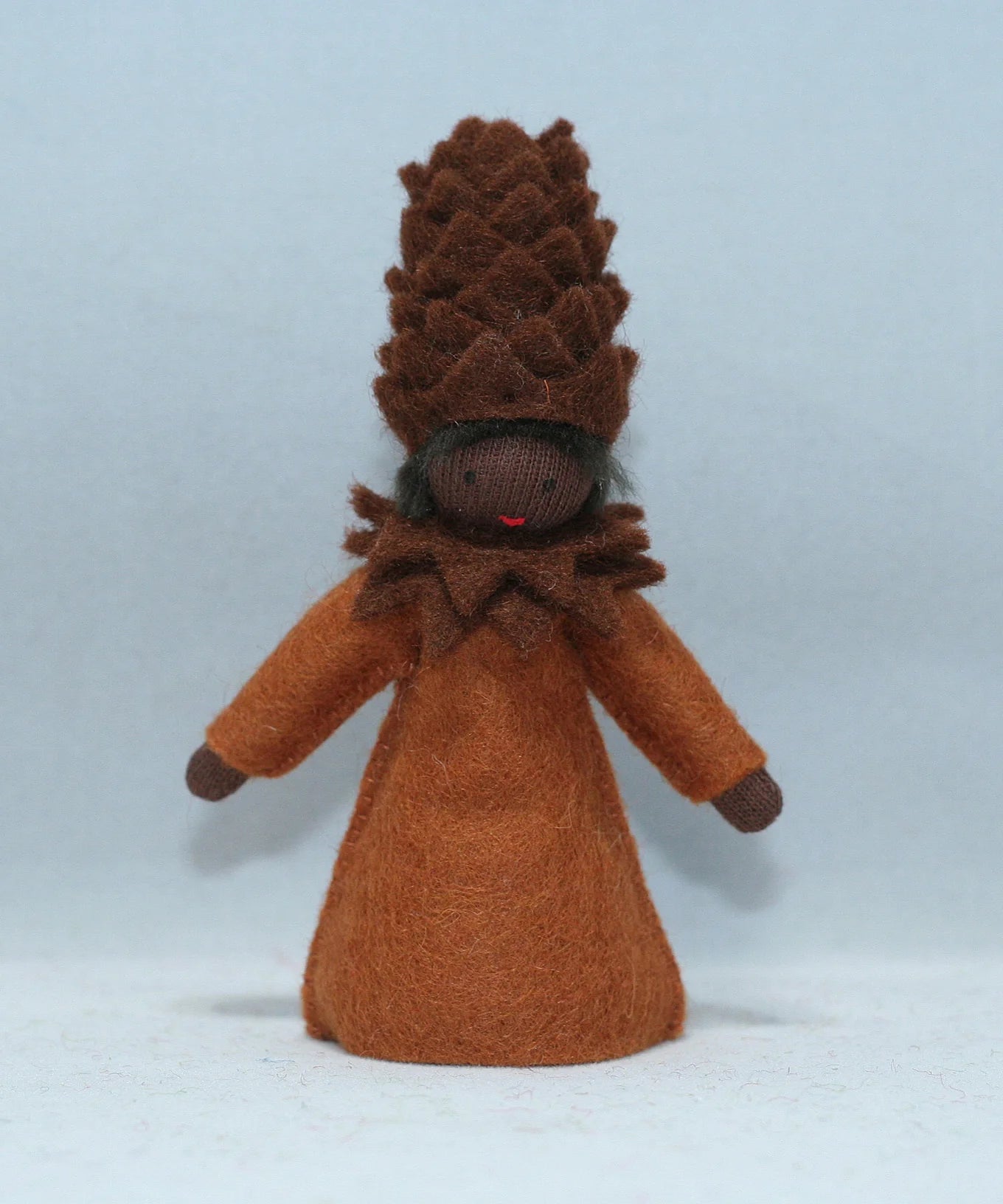 Ambrosius Pine Cone Fairy | 3.5" Miniature Standing Doll