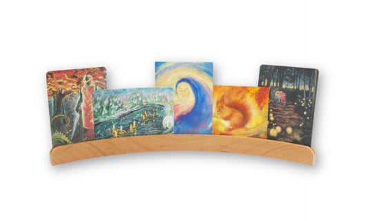 Curved Postcard Holder