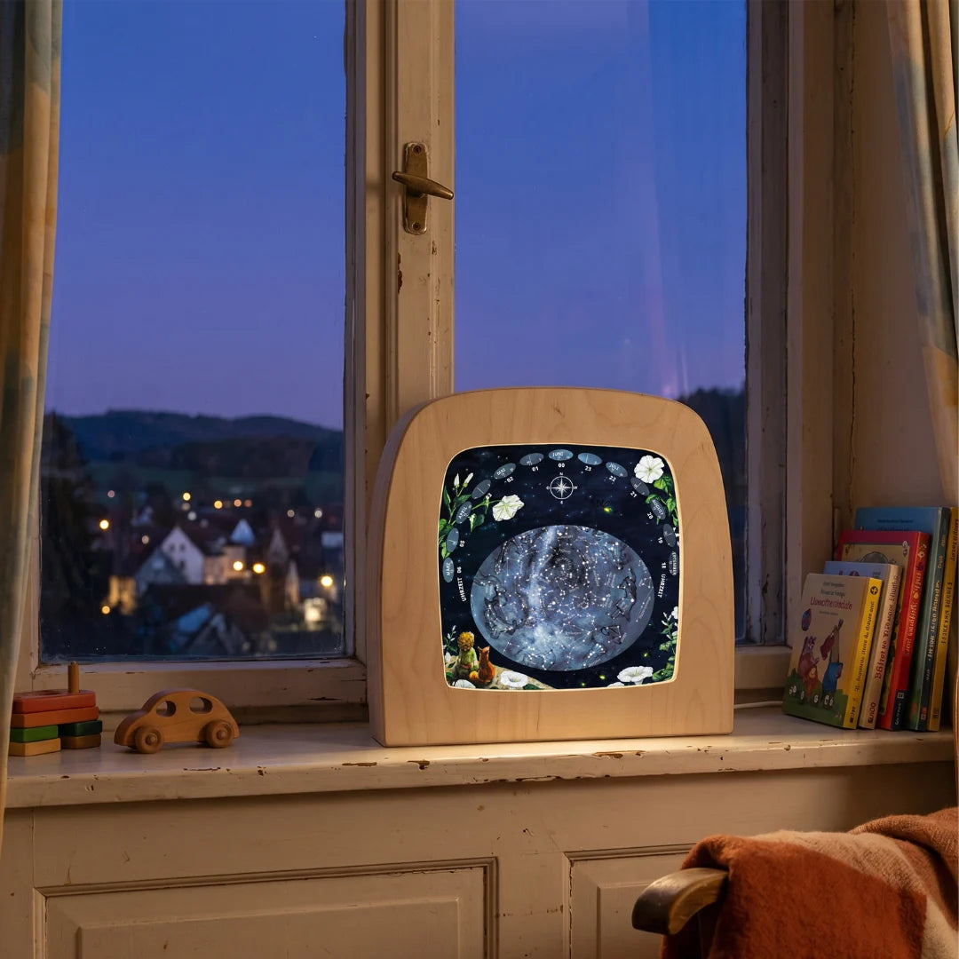 Toverlux | Star Map Sonne Mond und Erde