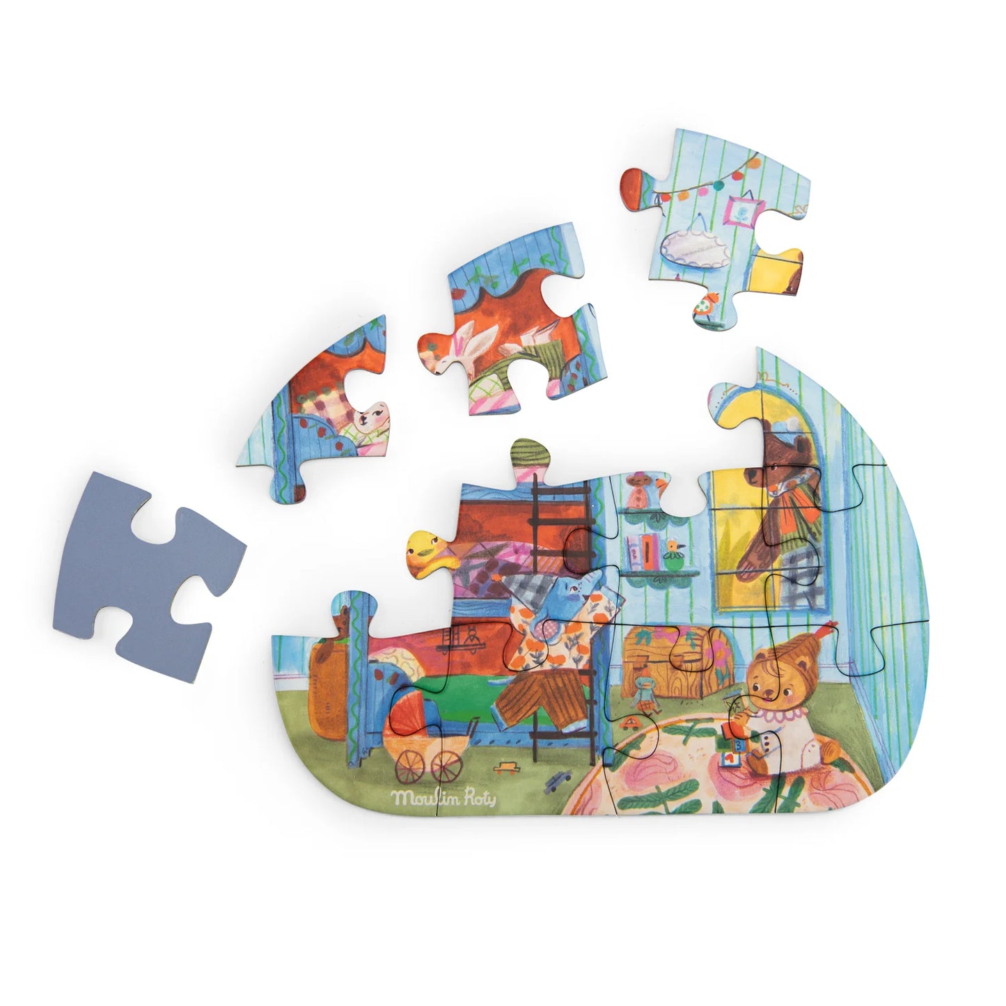 Les Minouchkas - A Perfect Day | 4 Mini Puzzles