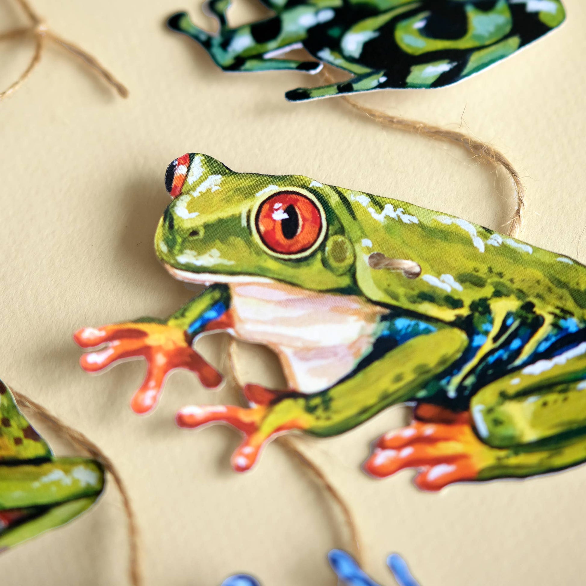 Frog Garland | DIY Paper Garland Kit