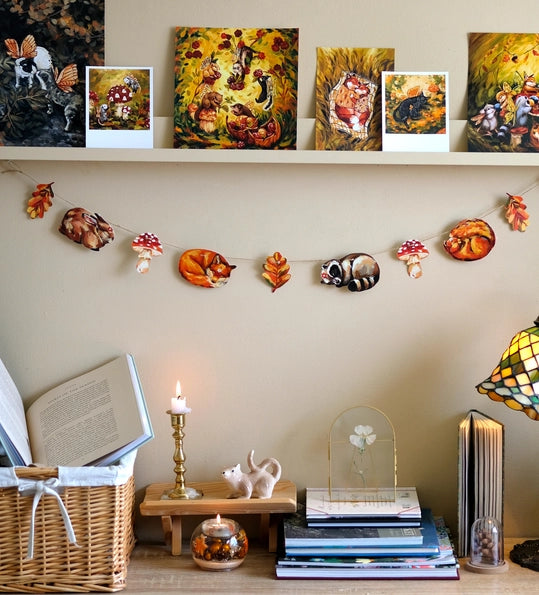 Woodland Animals Garland | DIY Garland Kit