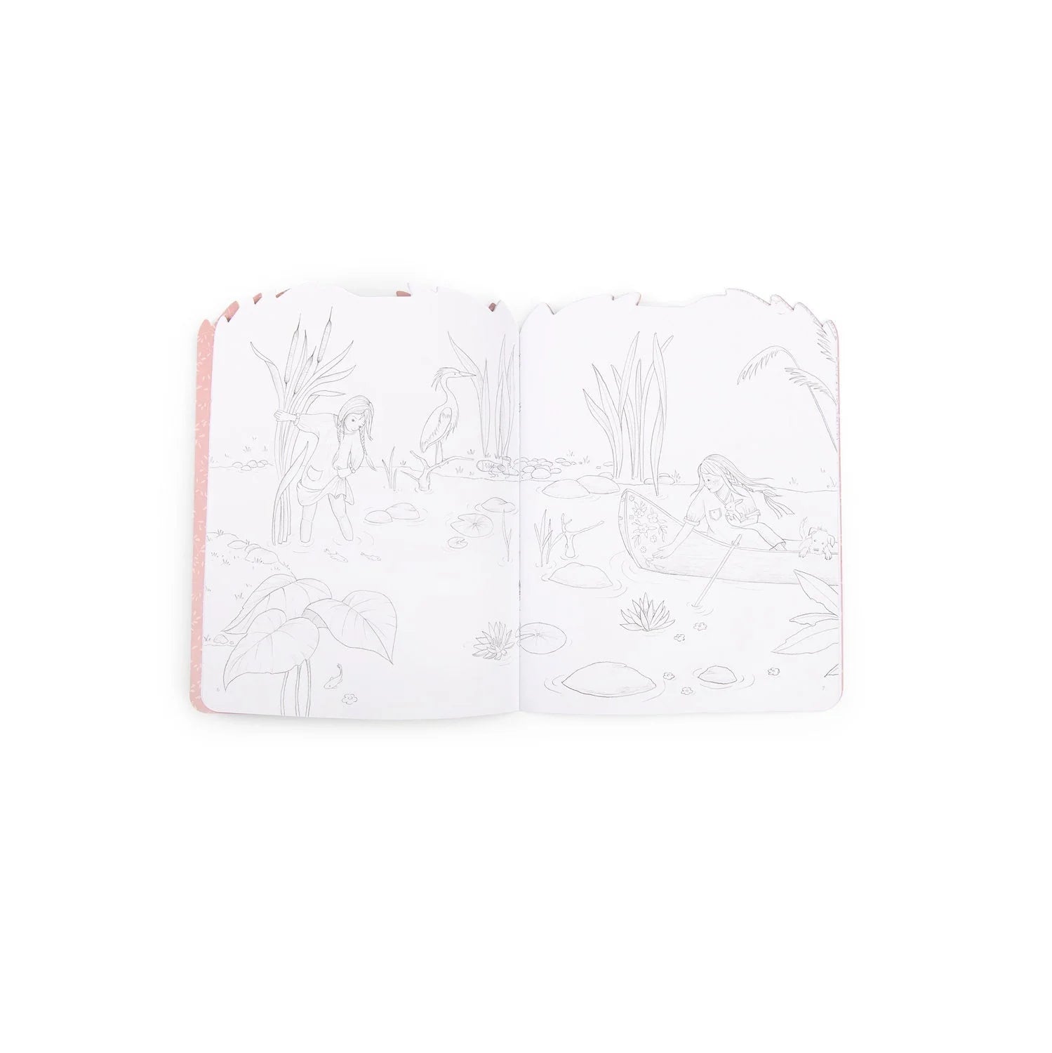 Colouring Book with 230 Stickers | Les Rosalies