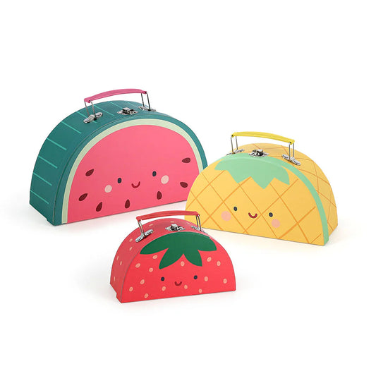 Nesting Suitcases Set of 3 by Sarah Betz