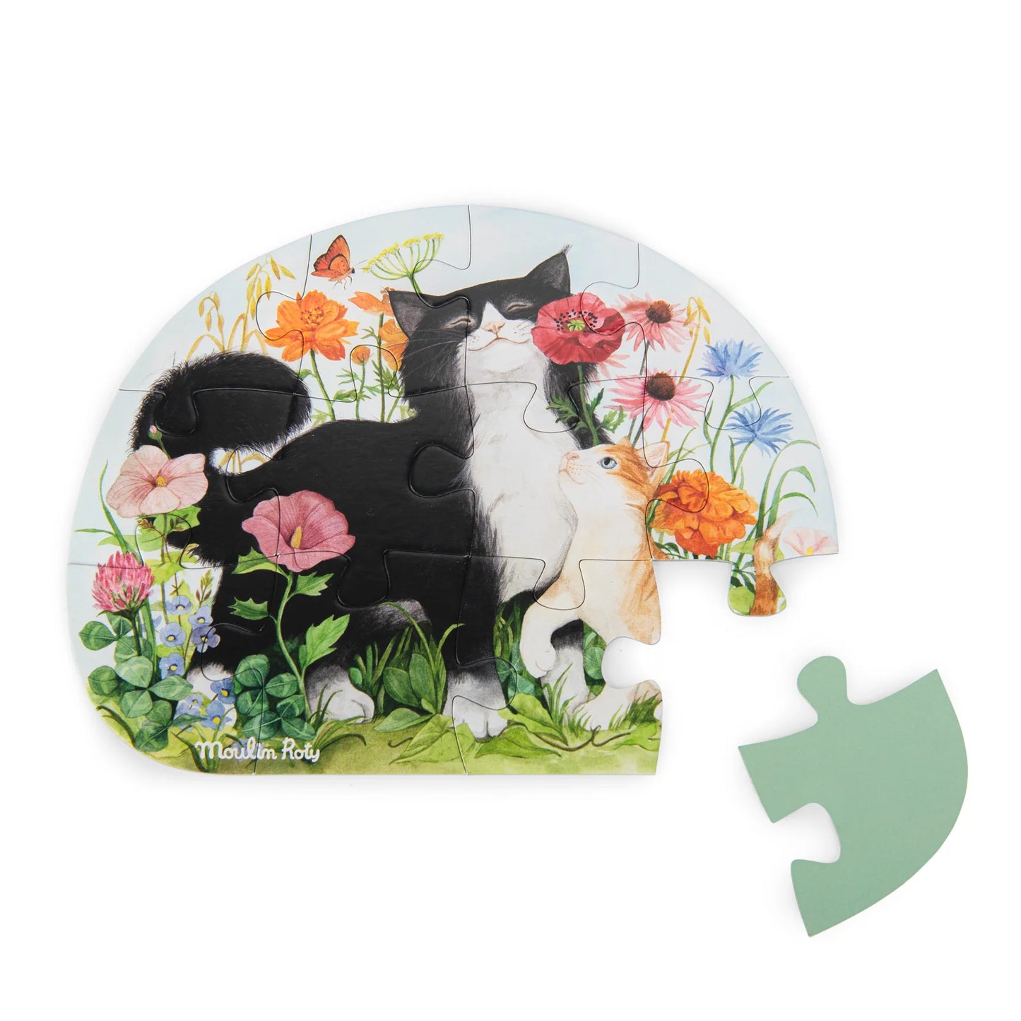 4 Mini Animal Puzzles (4 x 12pcs)