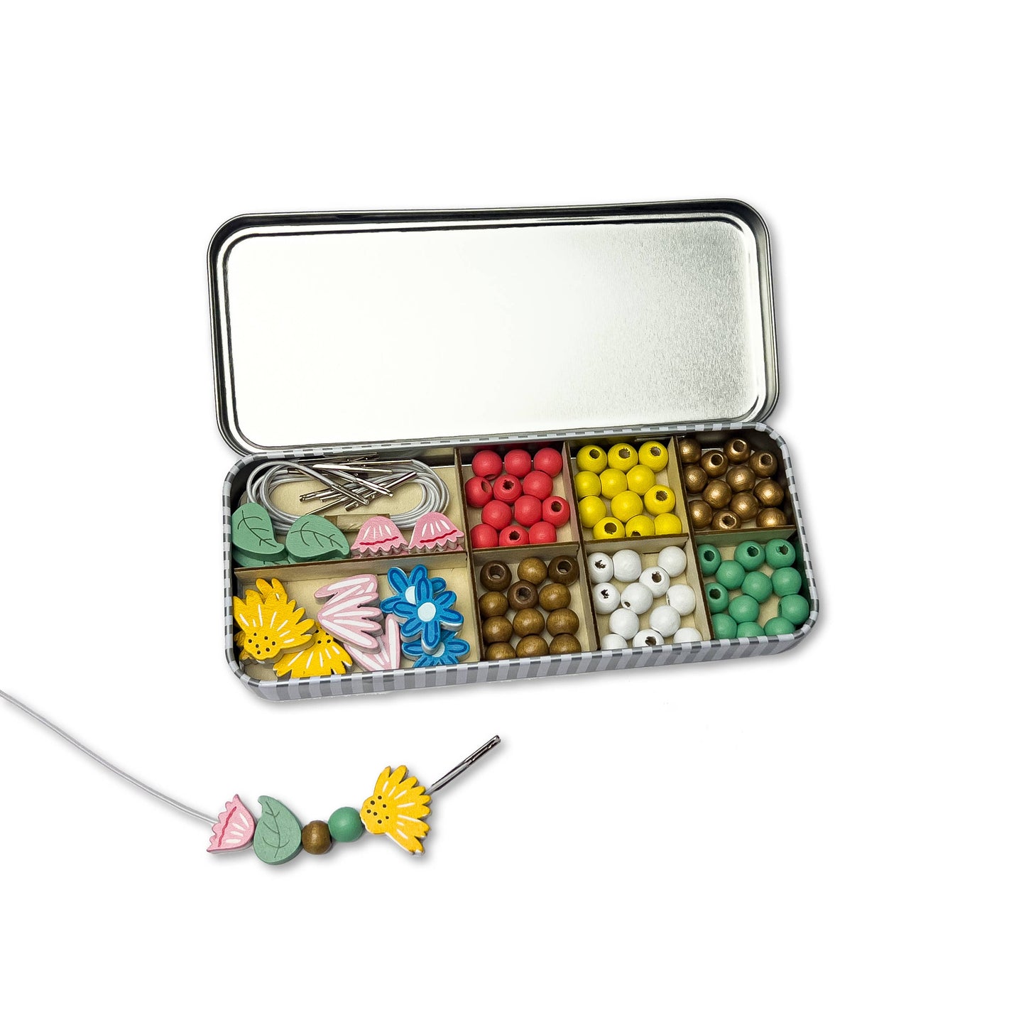 Wildflower Bracelet Bead Kit (Makes 5 Bracelets)