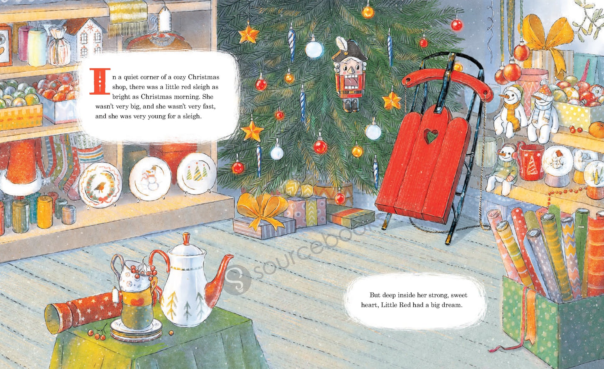 Little Red Sleigh | Hardcover