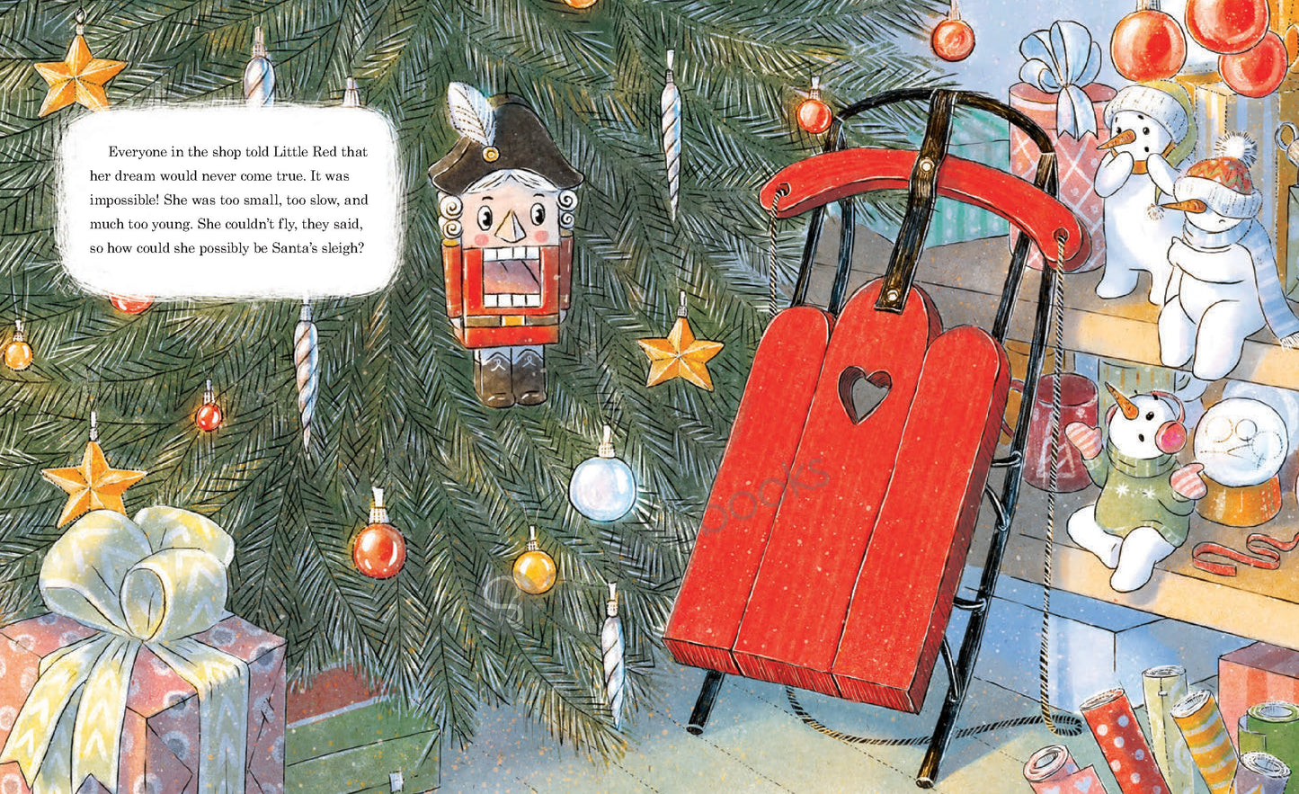 Little Red Sleigh | Hardcover