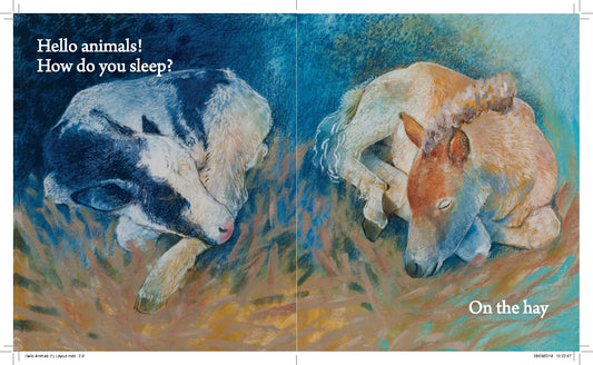 Hello Animals, How Do You Sleep? | Boardbook