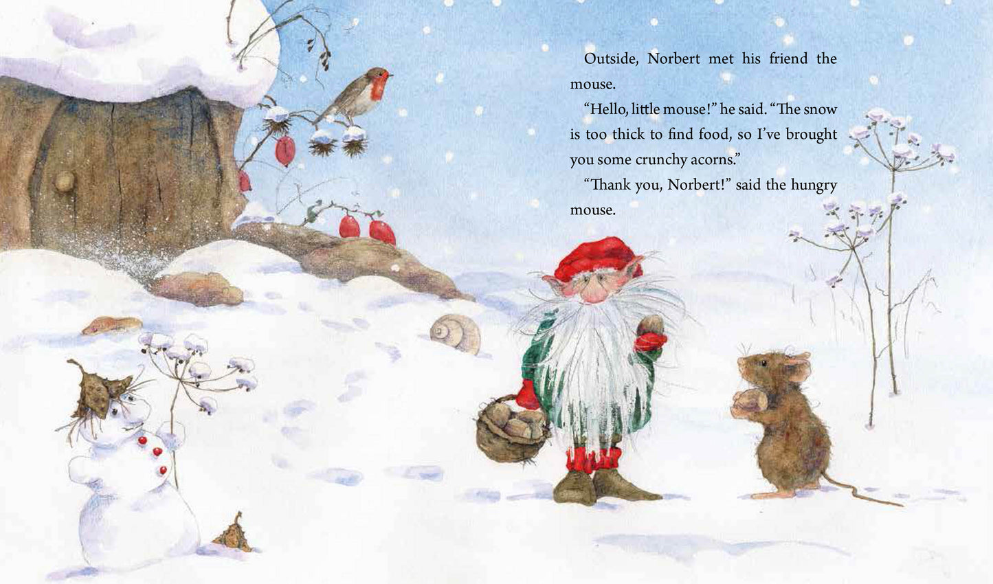 Norbert the Winter Gnome | Board Book