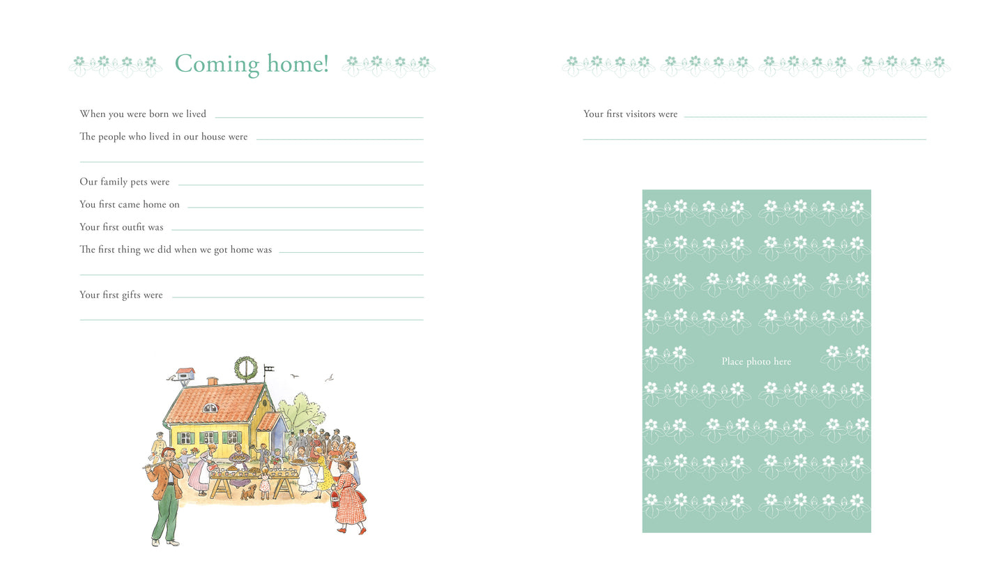 Your Elsa Beskow Baby Book | Hardcover