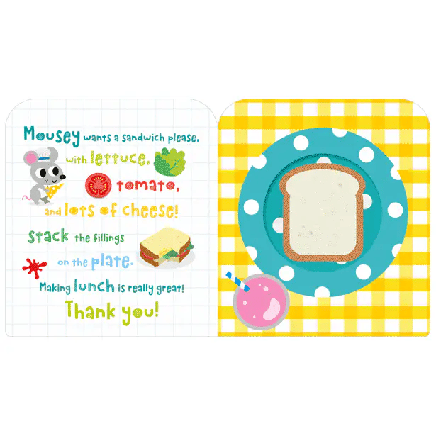 My Play Kitchen | Felt Play Board Book