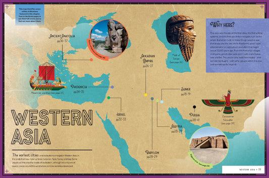 Amazing Ancient World Atlas | Hardcover